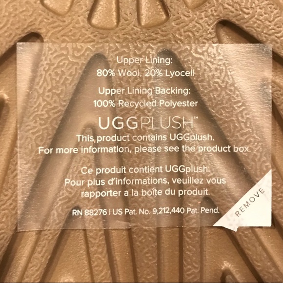 New UGG Cozy Slipper, Ribbon Red Fuzzy Slippers, Cherry Red Plush Slip-Ons, UGGs - Picture 13 of 16